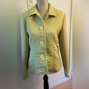(12) London Fog Jacket woman's Chartreuse